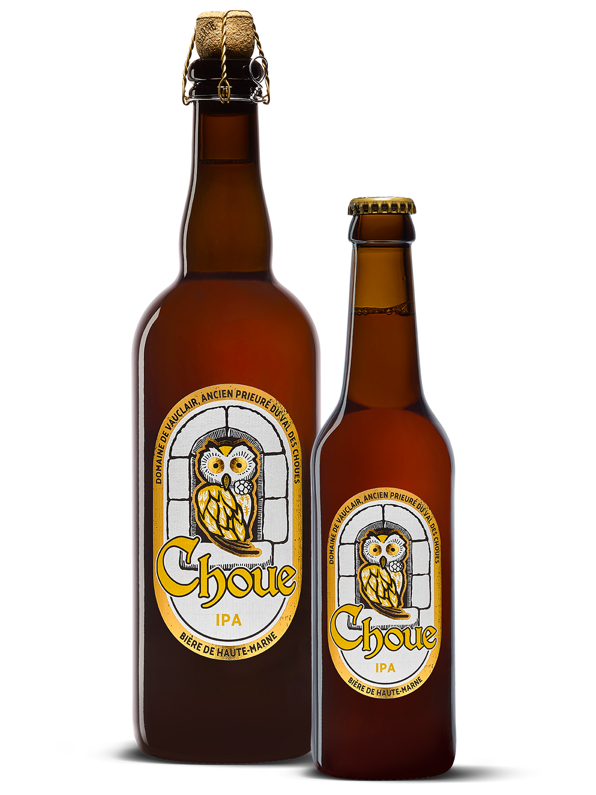 photo biere la choue IPA 75cl et 33cl