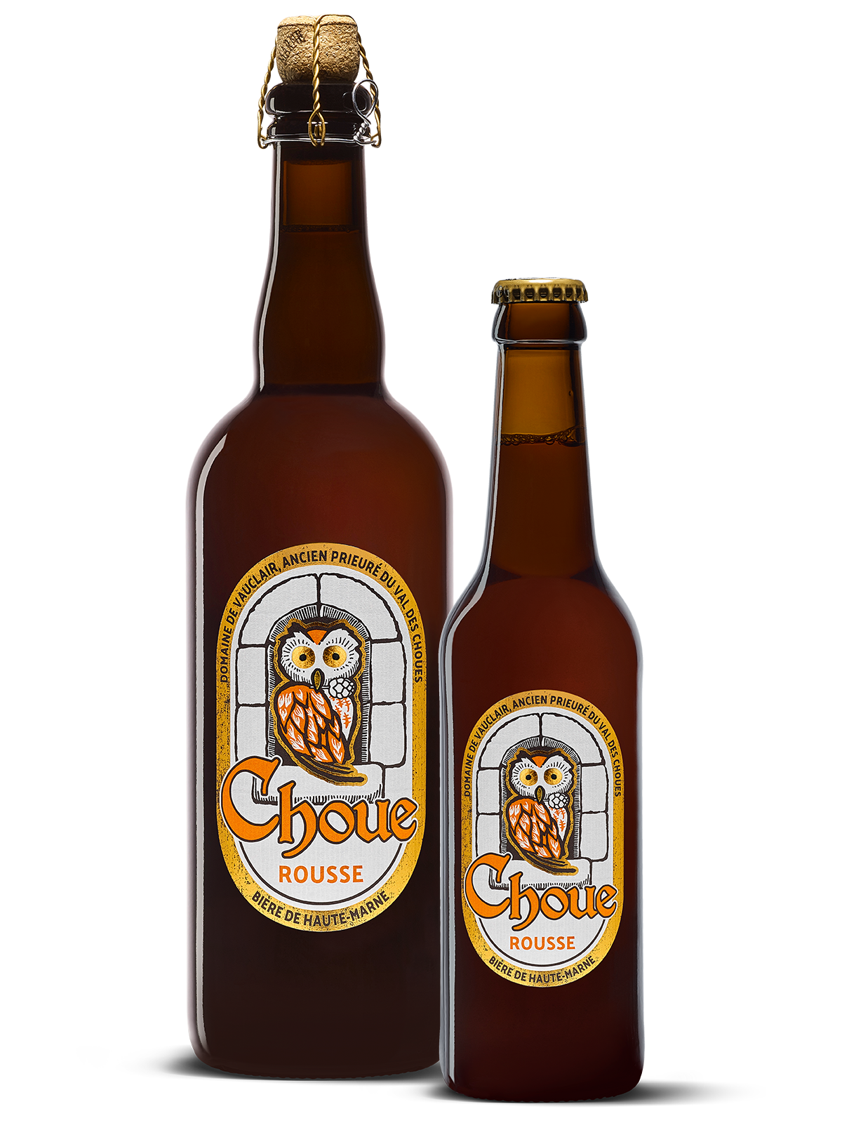 photo biere la choue rousse 75cl et 33cl