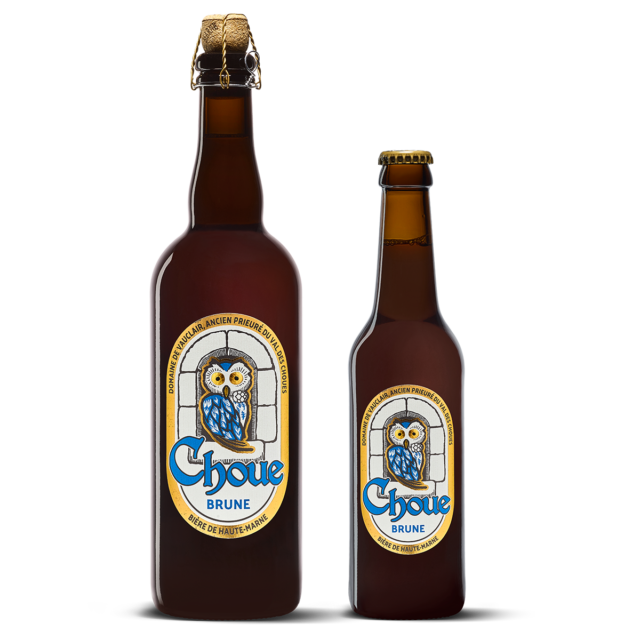 photo biere la choue brune 75cl et 33cl