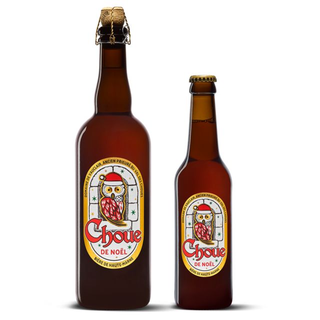 photo biere la choue de noel 75cl et 33cl