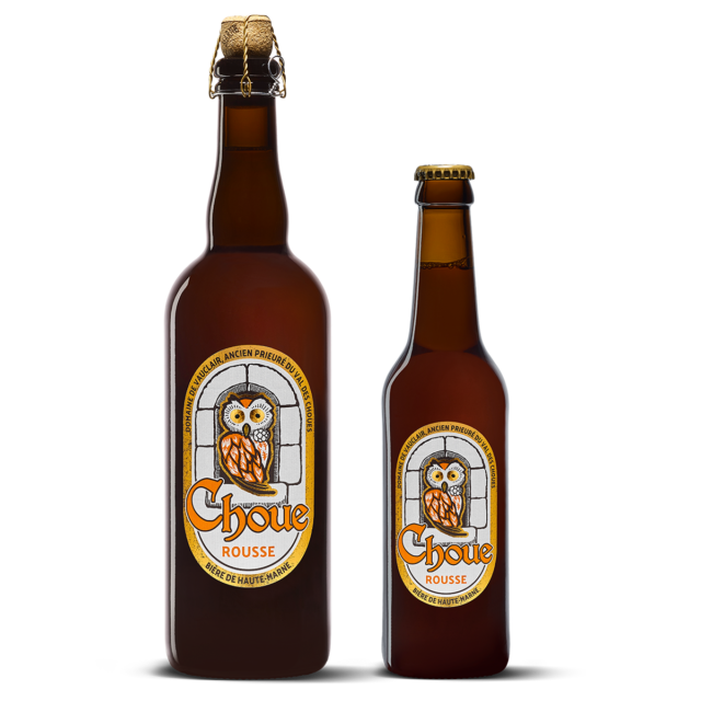 photo biere la choue rousse 75cl et 33cl